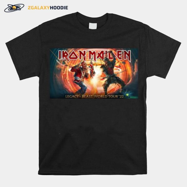 Iron Maiden Introduced Samurai Eddie At 2022 Tour Launch T-Shirt