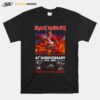 Iron Maiden Legacy Of The Beast 2022 Tour Happy 47Th Anniversary 1975 2022 Of Iron Maiden T-Shirt