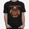 Iron Maiden Powerslave Lightning Circle T-Shirt