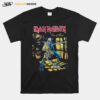 Iron Maiden Rock Band Retro Iron Maiden Live After Death T-Shirt