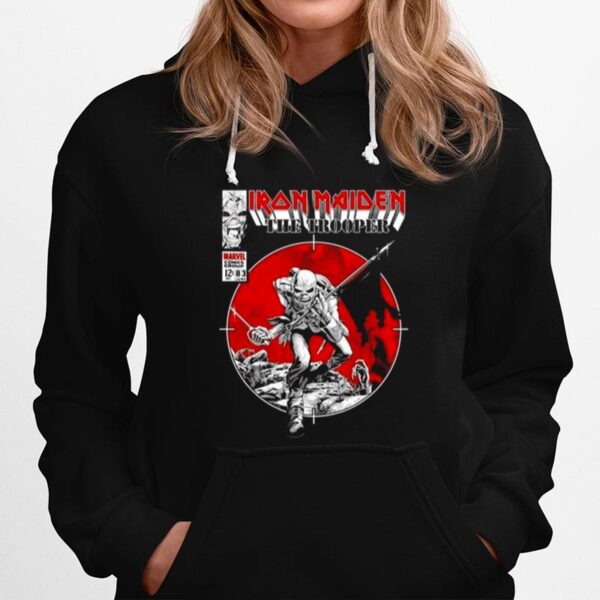 Iron Maiden X Marvel Trooper Comic Hoodie