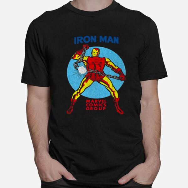 Iron Man Marvel Comics Group Vintage Retro T-Shirt