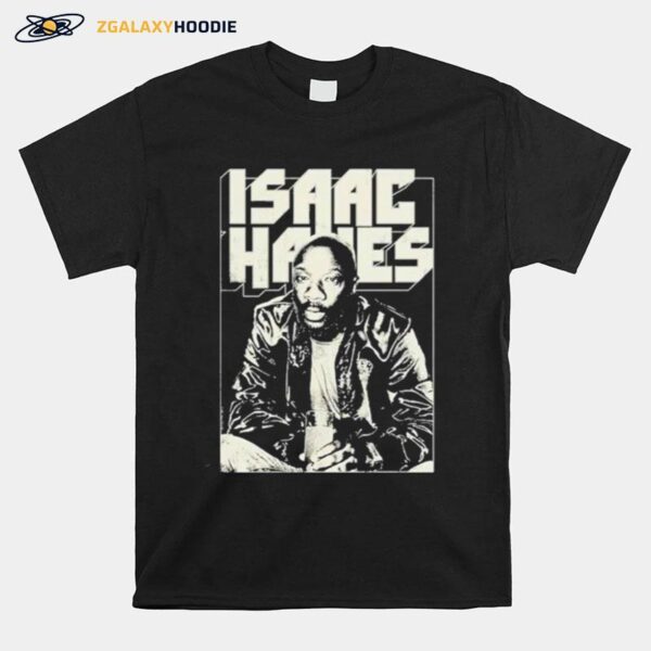 Isaac Hayes Lean In Mens Slim T-Shirt