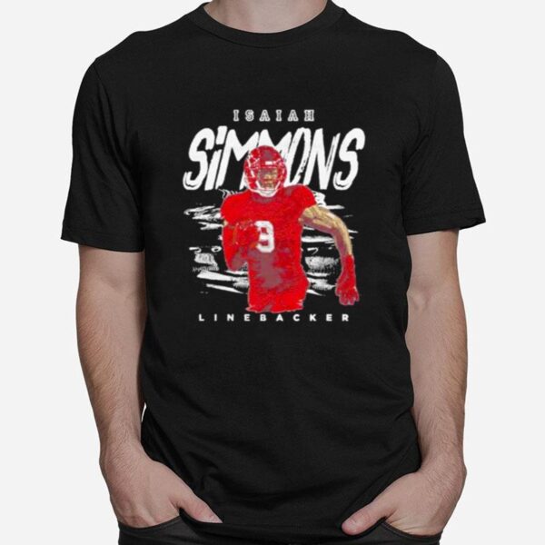 Isaiah Simmons Linebacker Arizona Cardinals Player Name T-Shirt