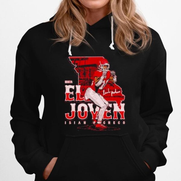 Isiah Pacheco Kansas City El Joven 2022 Hoodie