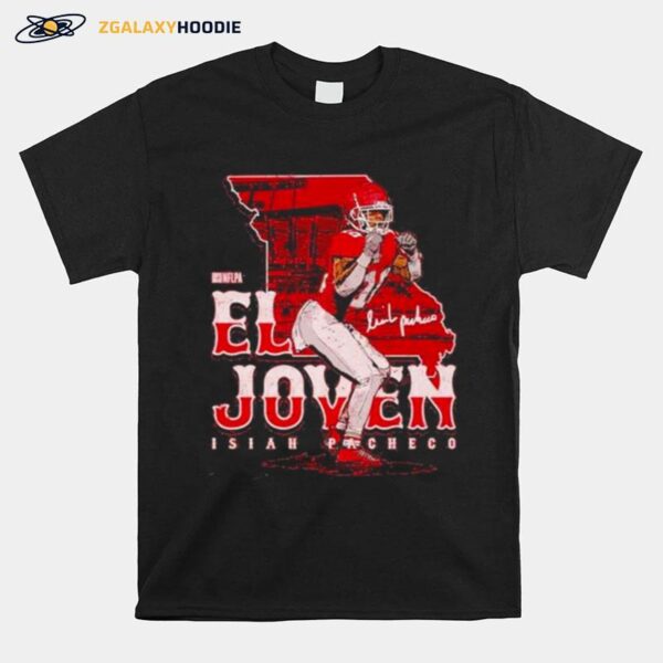 Isiah Pacheco Kansas City El Joven 2022 T-Shirt