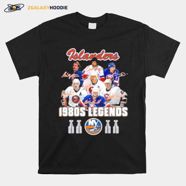 Islanders 1980S Legends New York Islanders Signature T-Shirt