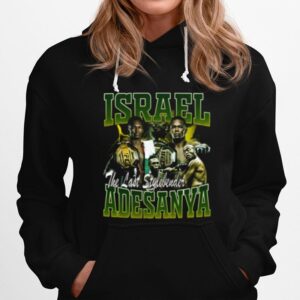 Israel Adesanya Bootleg Green Design Hoodie