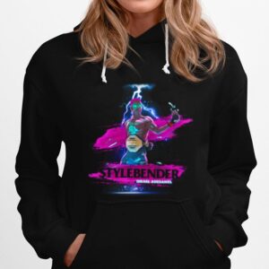 Israel Adesanya Stylebender Purple Hoodie