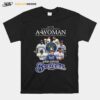 Never Underestimate A Woman Who Understands Baseball And Loves Milwaukee Brewers Signatures Tee T-Shirt