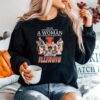 Never Underestimate A Woman Who Understands Basketball And Loves Illinois Fighting Sweater