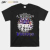 Never Underestimate A Woman Who Understands Football And Love Vikings T-Shirt