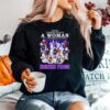 Never Underestimate A Woman Who Understands Football And Loves Horned Frogs Signatures Sweater