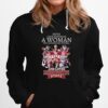 Never Underestimate A Woman Who Understands Football And Loves Mississippi State Bulldogs Signatures Hoodie