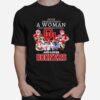 Never Underestimate A Woman Who Understands Football And Loves Sooners Football T-Shirt