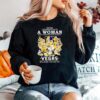 Never Underestimate A Woman Who Understands Hockey And Loves Golden Knights Vegas Signatures Sweater