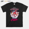 Never Underestimate An Old Lady Who Understands Baseball And Loves Indians Signatures T-Shirt