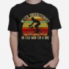 Never Underestimate An Old Man On A Bike Vintage T-Shirt