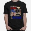 Never Underestimate An Old Man Who Is Also A Veteran American Flag T-Shirt