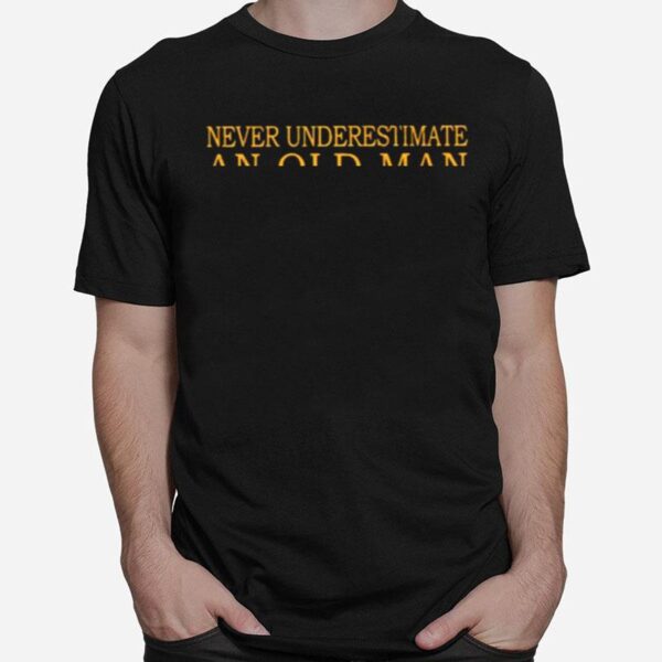 Never Underestimate An Old Man Who Loves Dogs And Cuba Diving T-Shirt