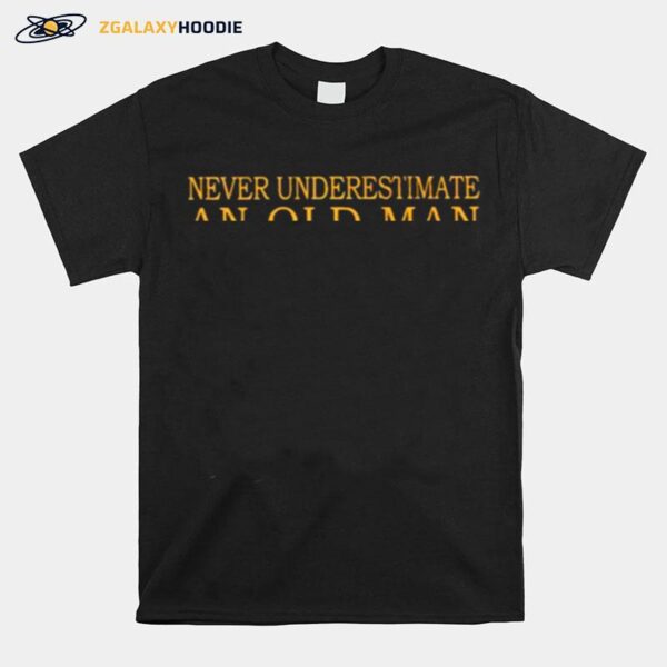 Never Underestimate An Old Man Who Loves Dogs And Cuba Diving T-Shirt