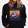 Never Underestimate An Old Man Who Loves Snowboarding Vintage Retro Hoodie