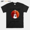 Never Underestimate An Old Man With A Guitar Who Was Born In November Blood Moon T-Shirt