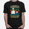 Never Underestimate An Old Man With His Cats Personalized T-Shirt