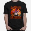 Never Underestimate An Old Witch With A Chihuahua Halloween T-Shirt