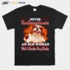 Never Underestimate An Old Woman With A Cavalier King Charles T-Shirt