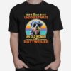 Never Underestimate An Old Woman With A Rottweiler T-Shirt