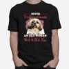 Never Underestimate An Old Woman With A Shih Tzu T-Shirt