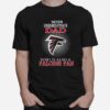 Never Underestimate Dad Who Is Also A Atlanta Falcons Fan T-Shirt