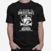 Never Underestimate Lung Cancer Awareness Supporter Ribbon T-Shirt