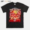 Never Underestimate The Heart Chiefs Football T-Shirt