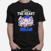 Never Underestimate The Heart Of A Bills Buffalo T-Shirt