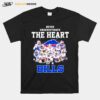 Never Underestimate The Heart Of A Bills Buffalo T-Shirt