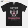 Never Underestimate The Power Of A Alabama Crimson Tide Woman T-Shirt