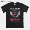 Never Underestimate The Power Of A Cardinals Woman T-Shirt