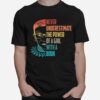 Never Underestimate The Power Of A Girl With Book Ruth Rbg T-Shirt