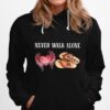 Never Walk Alone My Son Heart Walhs With Me Hoodie