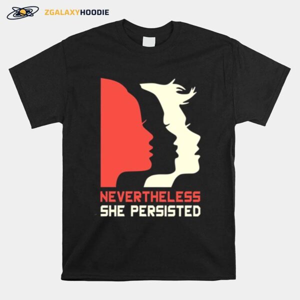 Nevertheless She Persisted Cyndi Lauper T-Shirt