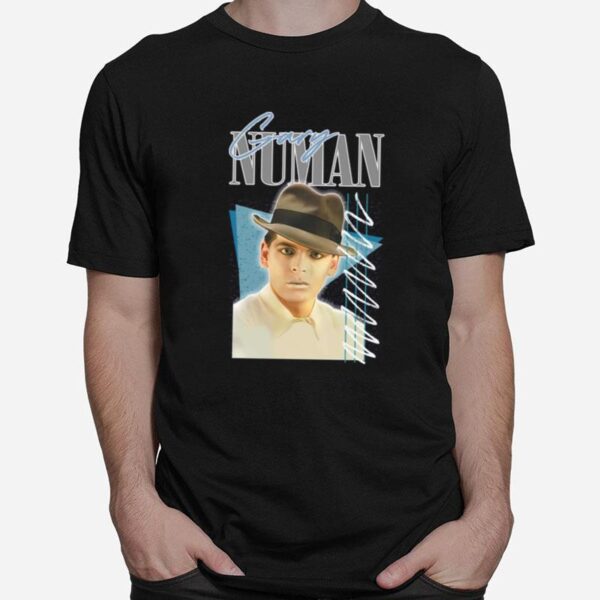 New Album 90S Retro Gary Numan T-Shirt