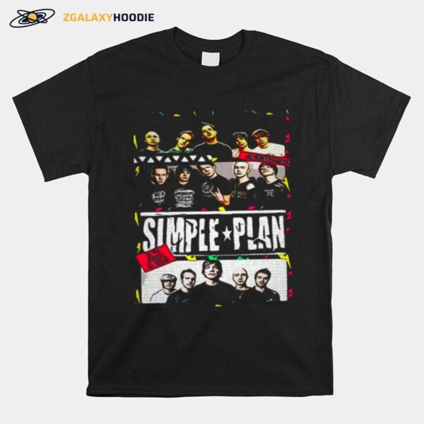 New Album Illustration Simple Plan T-Shirt