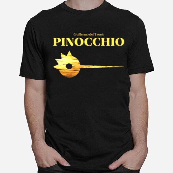 New Animated Movie Pinocchio Guillermo Del Toros T-Shirt