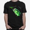 New Bass Fishing With Topwater Spook By Black Fly T-Shirt