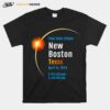 New Boston Texas Total Solar Eclipse 2024 T-Shirt