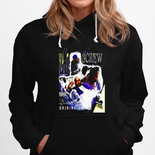 New Design Diary Of The Oginator Dj Screw Hoodie