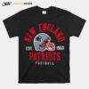 New England Patriots Facemask T-Shirt