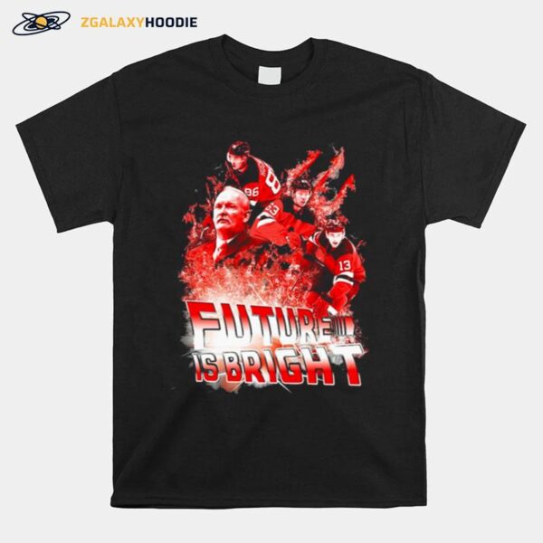 New Jersey Devils Hockey Future Is Bright T-Shirt